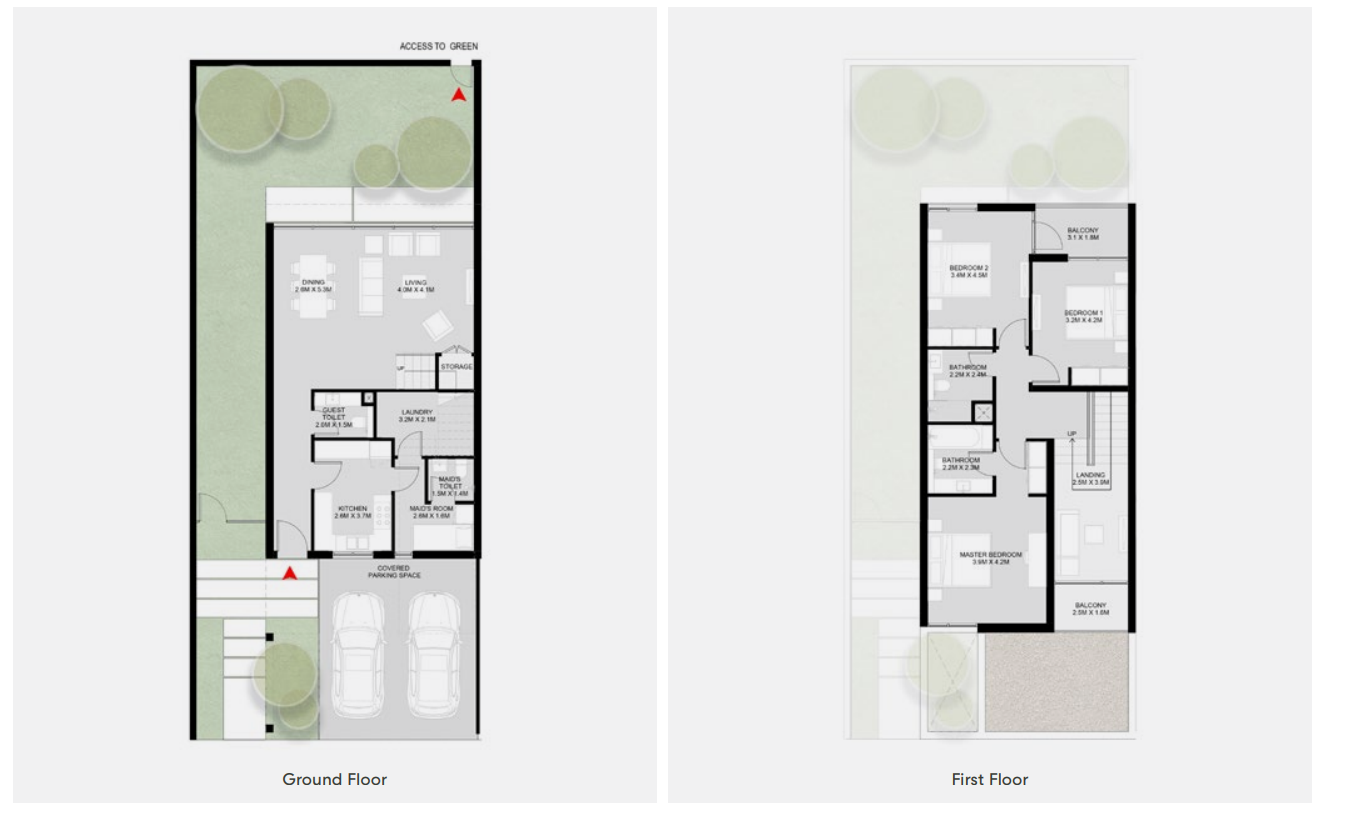 4 Bedroom Townhouse